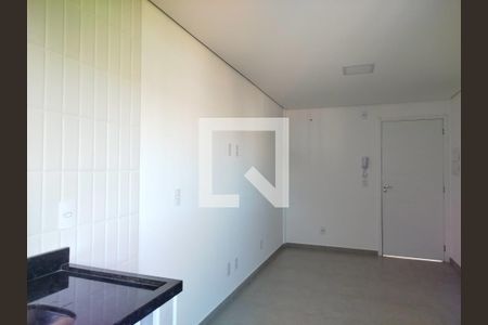 Studio - Sala e cozinha de kitnet/studio para alugar com 1 quarto, 29m² em Vila Invernada, São Paulo