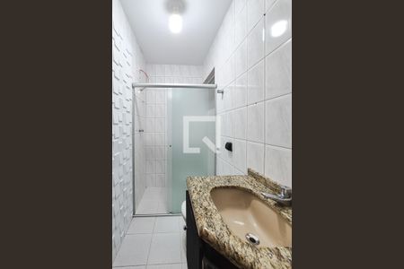 Banheiro da Suíte de casa para alugar com 2 quartos, 125m² em Jardim Belita, São Bernardo do Campo