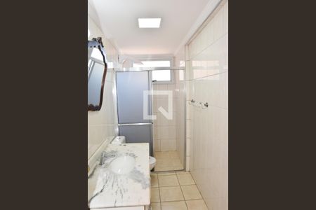 Banheiro da Suíte de apartamento à venda com 2 quartos, 74m² em Vila Progresso, Jundiaí
