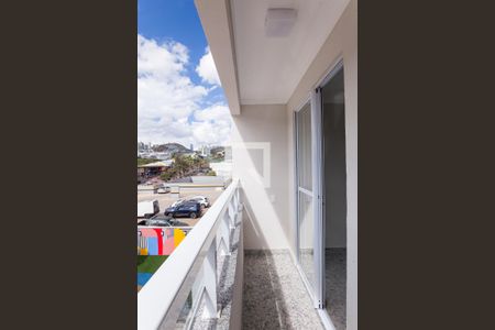 Varanda da Sala de apartamento para alugar com 2 quartos, 68m² em Estoril, Belo Horizonte