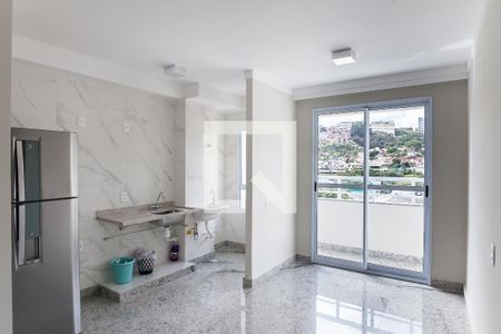 sala de apartamento para alugar com 2 quartos, 68m² em Estoril, Belo Horizonte