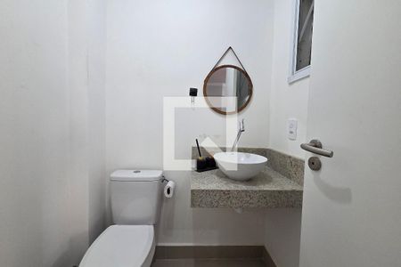 Lavabo de apartamento para alugar com 1 quarto, 59m² em Guilhermina, Praia Grande