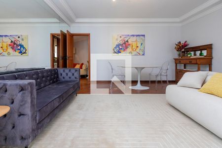 Sala de apartamento para alugar com 3 quartos, 123m² em Brooklin, São Paulo