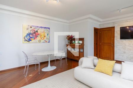 Sala de apartamento para alugar com 3 quartos, 123m² em Brooklin, São Paulo