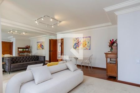 Sala de apartamento para alugar com 3 quartos, 123m² em Brooklin, São Paulo