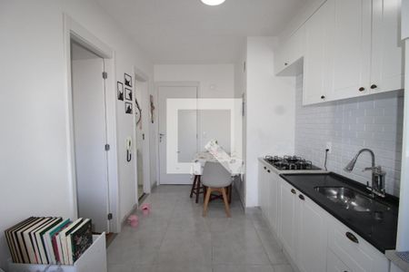 Sala e Cozinha de apartamento para alugar com 1 quarto, 26m² em Guaianases, São Paulo