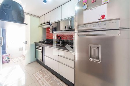 Cozinha  de apartamento à venda com 3 quartos, 57m² em Vila Homero Thon, Santo André