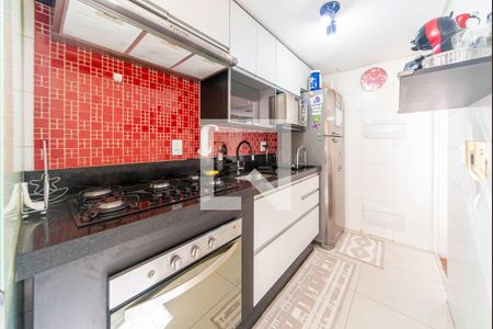 Cozinha  de apartamento à venda com 3 quartos, 57m² em Vila Homero Thon, Santo André