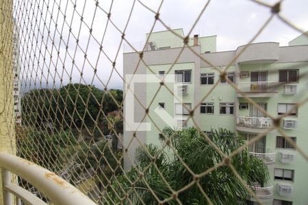 Sala - Vista de apartamento à venda com 3 quartos, 75m² em Tanque, Rio de Janeiro