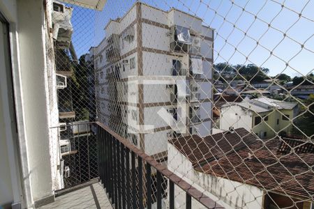 Varanda da Sala de apartamento para alugar com 1 quarto, 63m² em Freguesia (jacarepaguá), Rio de Janeiro