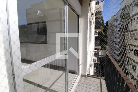 Varanda da Sala de apartamento para alugar com 1 quarto, 63m² em Freguesia (jacarepaguá), Rio de Janeiro
