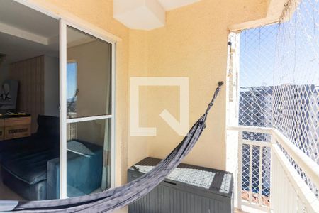 Varanda da Sala de apartamento para alugar com 2 quartos, 49m² em Novo Osasco, Osasco