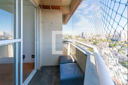 Varanda da Sala de apartamento para alugar com 2 quartos, 58m² em Silveira, Santo André