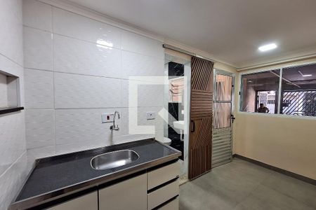 Cozinha de casa para alugar com 1 quarto, 30m² em Tamanduateí 8, Santo André