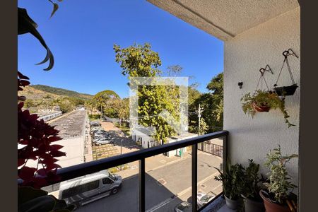 Varanda de apartamento à venda com 2 quartos, 45m² em Vargem Grande, Rio de Janeiro