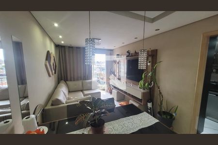 Sala de apartamento à venda com 2 quartos, 60m² em Vila Angelina, São Paulo