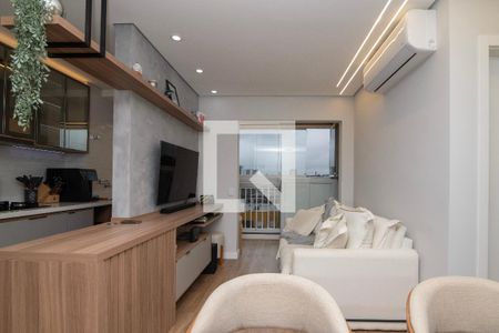 Sala de apartamento para alugar com 2 quartos, 56m² em Parque Ortolândia, Hortolândia
