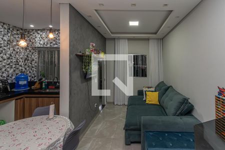 Sala de Estar/Jantar  de casa à venda com 2 quartos, 65m² em Parque Santo Antonio (nova Veneza), Sumaré