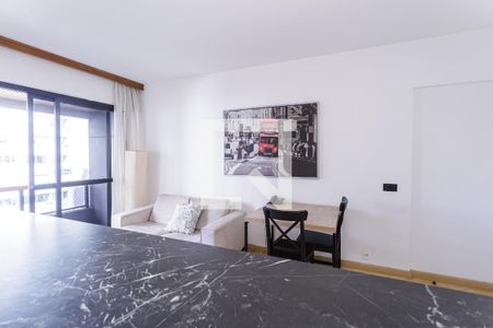 Sala de apartamento à venda com 1 quarto, 46m² em Itaim Bibi, São Paulo