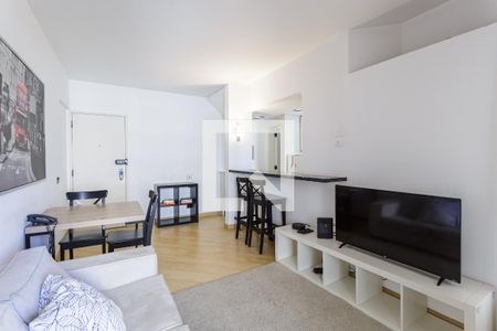 Sala de apartamento à venda com 1 quarto, 46m² em Itaim Bibi, São Paulo