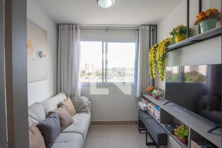 Sala de apartamento à venda com 2 quartos, 44m² em Vila São Bernardo, Campinas