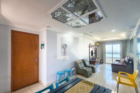 Sala de apartamento para alugar com 2 quartos, 90m² em Vilamar, Praia Grande