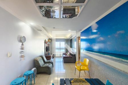 Sala de apartamento para alugar com 2 quartos, 90m² em Vilamar, Praia Grande