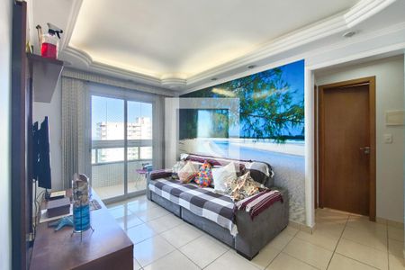 Sala de apartamento para alugar com 2 quartos, 90m² em Vilamar, Praia Grande