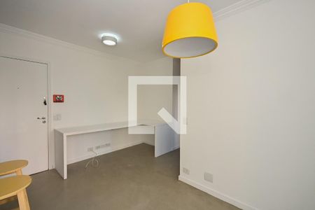 Sala de apartamento para alugar com 1 quarto, 48m² em Panamby, São Paulo