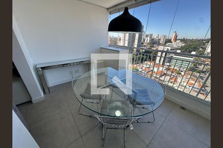 Varanda de apartamento para alugar com 2 quartos, 58m² em Chácara Santo Antônio (zona Sul), São Paulo