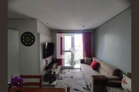 Sala  de apartamento para alugar com 2 quartos, 47m² em Jardim Celeste, São Paulo