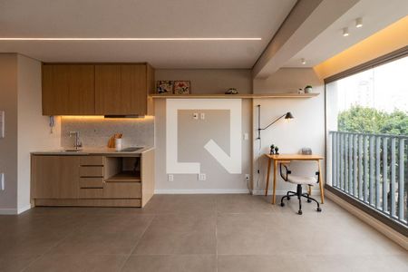 Studio de kitnet/studio para alugar com 1 quarto, 31m² em Pompeia, São Paulo