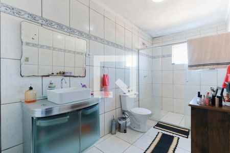 Banheiro da suíte de casa à venda com 4 quartos, 144m² em Vila Celeste, São Paulo