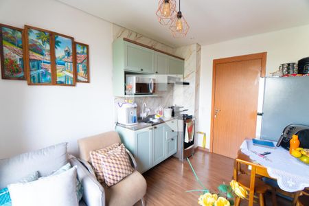 Sala/Cozinha de kitnet/studio para alugar com 1 quarto, 24m² em Vila da Saúde, São Paulo