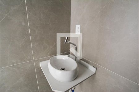 Lavabo de apartamento à venda com 3 quartos, 96m² em Vila Pires, Santo André