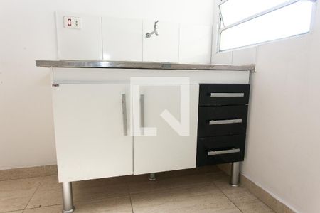 Cozinha de kitnet/studio para alugar com 1 quarto, 21m² em Mooca, São Paulo