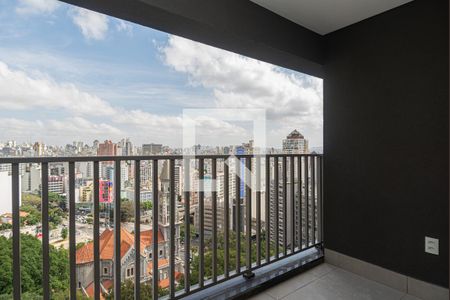 Varanda do Quarto de kitnet/studio à venda com 1 quarto, 22m² em Consolação, São Paulo