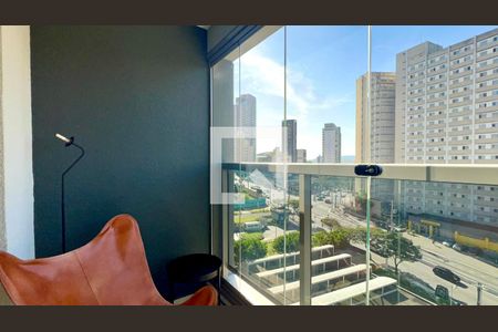 Varanda de kitnet/studio para alugar com 1 quarto, 25m² em Sumarezinho, São Paulo