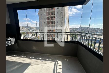 Varanda da Sala de apartamento para alugar com 1 quarto, 48m² em Vila Pindorama, Barueri