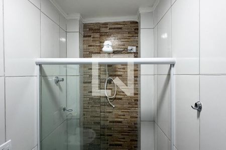 Banheiro de apartamento para alugar com 1 quarto, 40m² em Embaré, Santos