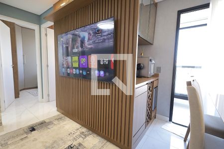Sala de apartamento à venda com 2 quartos, 47m² em Parque Oratório, Santo André