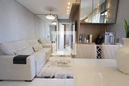 Sala de apartamento à venda com 2 quartos, 47m² em Parque Oratório, Santo André