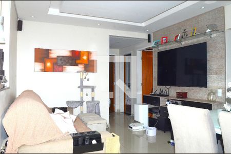 Sala de apartamento para alugar com 3 quartos, 60m² em Acaiaca, Belo Horizonte