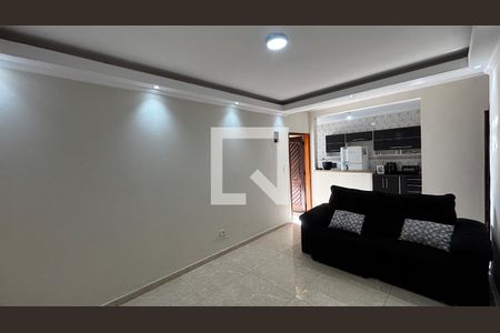 Casa 2 - Sala de casa à venda com 3 quartos, 240m² em Parque Oratório, Santo André