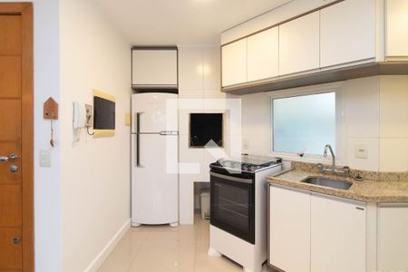 Cozinha de apartamento para alugar com 1 quarto, 45m² em Farroupilha, Porto Alegre