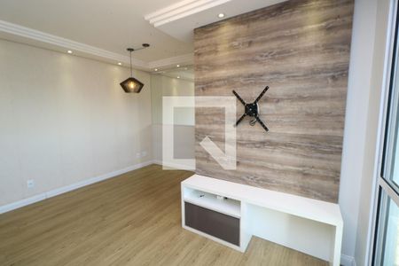 Sala de apartamento para alugar com 2 quartos, 60m² em Vila Valparaíso, Santo André