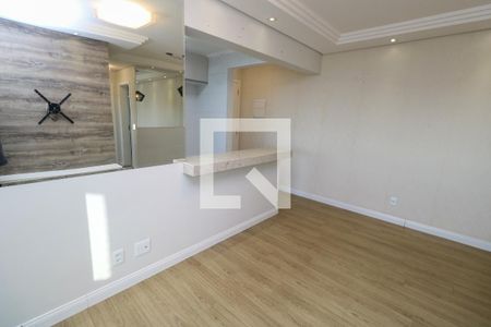 Sala de apartamento para alugar com 2 quartos, 60m² em Vila Valparaíso, Santo André