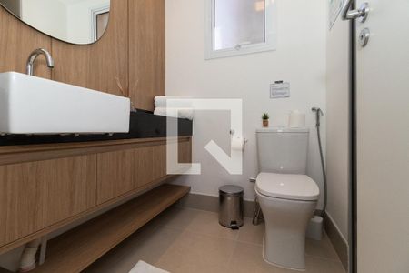 Banheiro de kitnet/studio à venda com 1 quarto, 20m² em Vila Romana, São Paulo