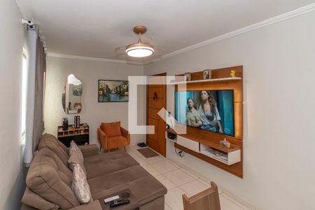 Sala de Estar/Jantar de apartamento à venda com 2 quartos, 55m² em Parque Bandeirantes I (nova Veneza), Sumaré