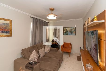 Sala de Estar/Jantar de apartamento à venda com 2 quartos, 55m² em Parque Bandeirantes I (nova Veneza), Sumaré